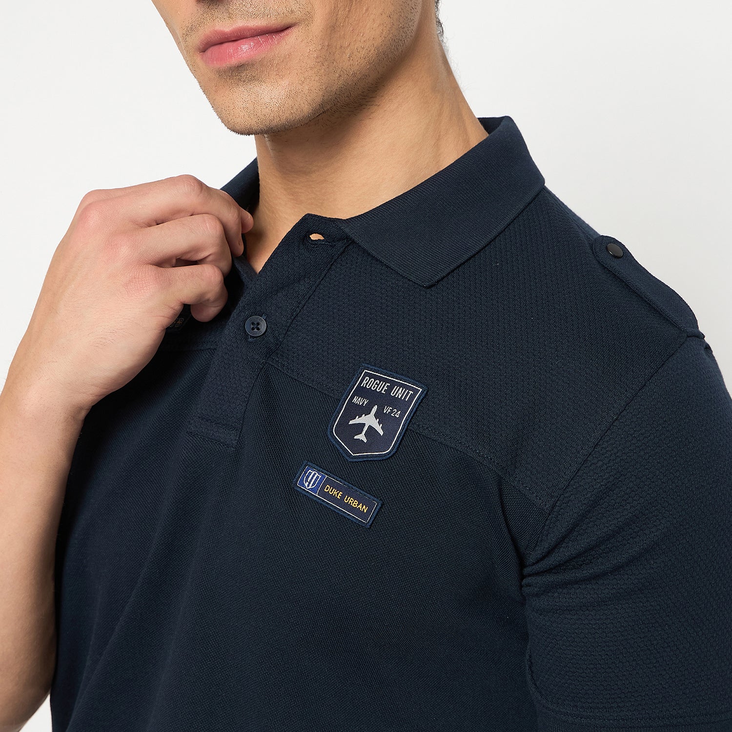 Duke Urban Men Half Sleeve Cotton T-shirt (LF7294)