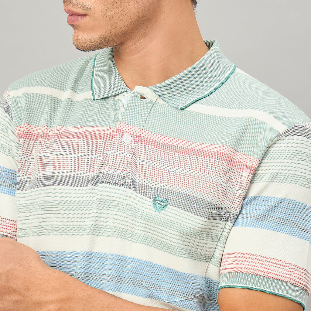 Duke Urban Men Half Sleeve Cotton Tshirt (LF7653)