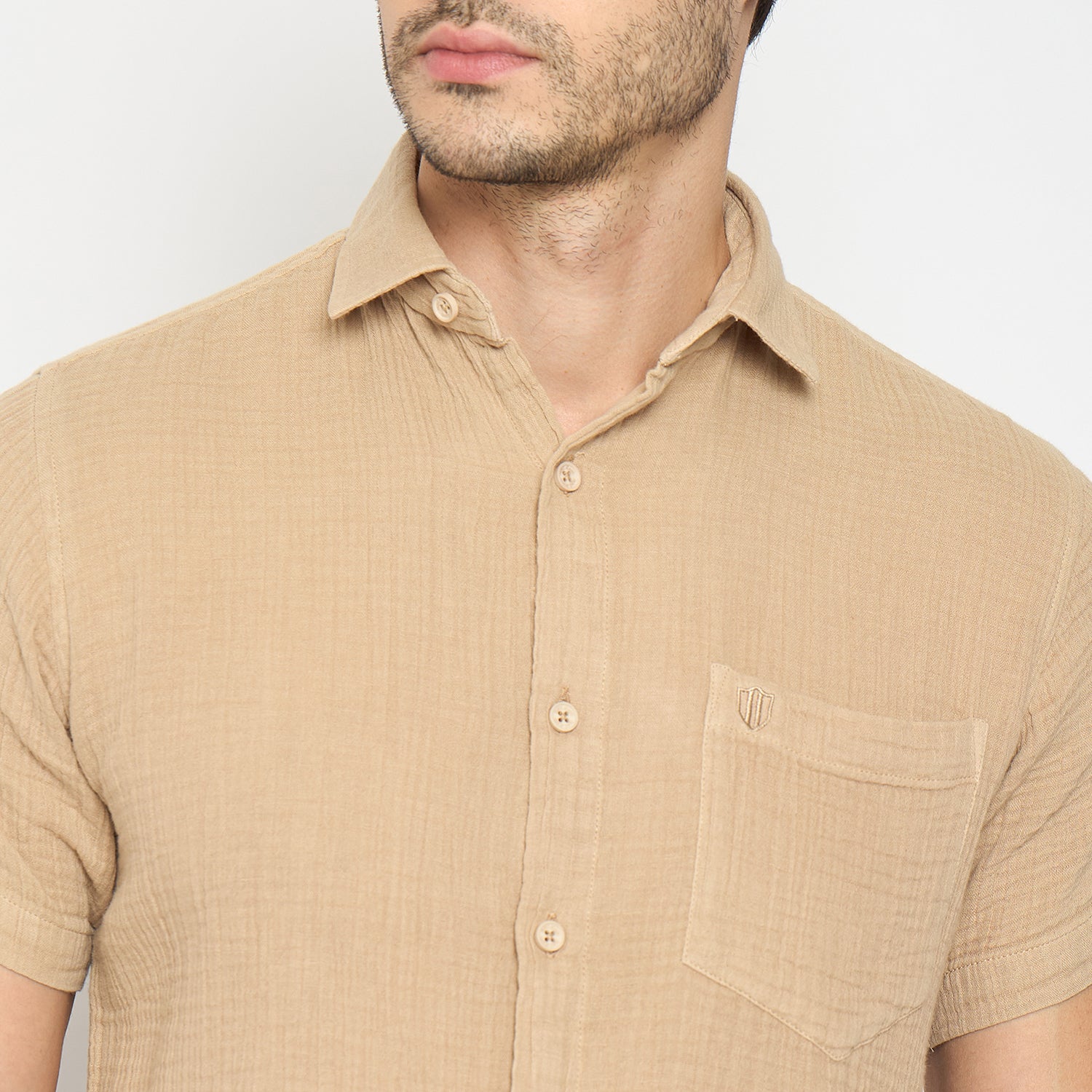 Duke Urban Men Half Sleeve Cotton Shirt (SDO2PLA)