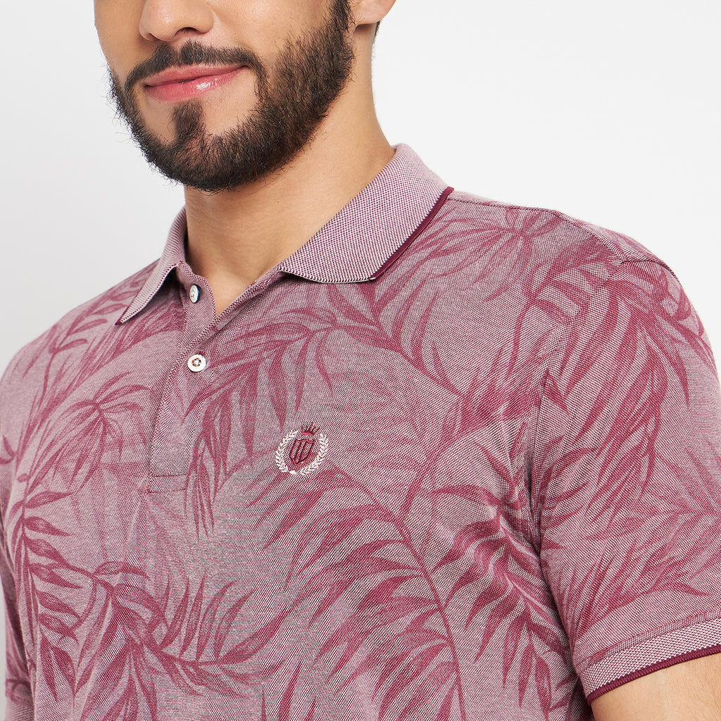 Duke Stardust Men Polo Neck Half Sleeve Cotton T-shirt (LF5714)