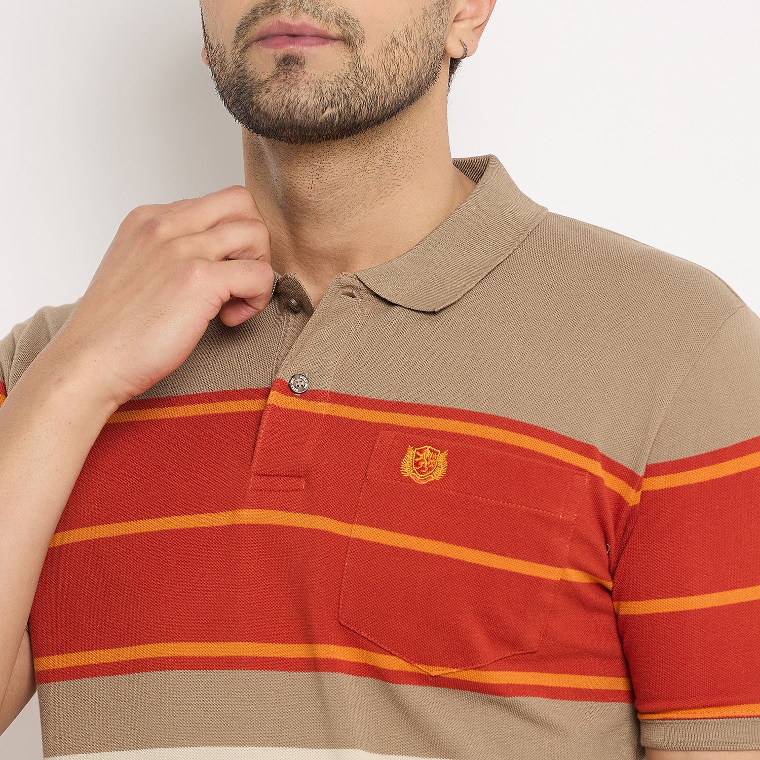 Duke Urban Men Half Sleeve Cotton T-shirt (LF7199)