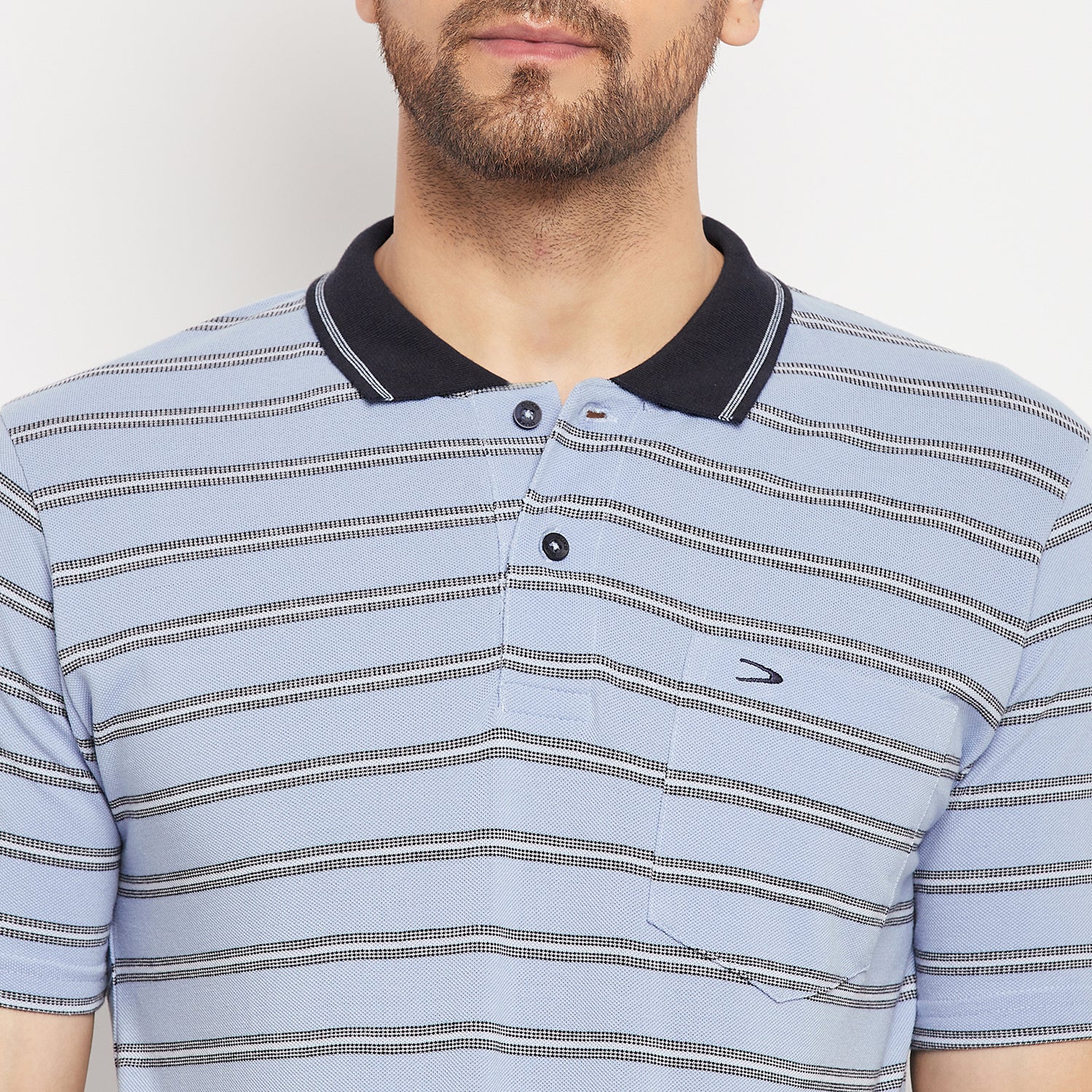 Duke Stardust Men Half Sleeve Polo Neck Cotton T-shirt (1112)