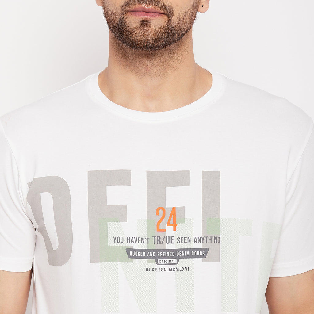 Duke Stardust Men Half Sleeve Cotton T-shirt (1005)