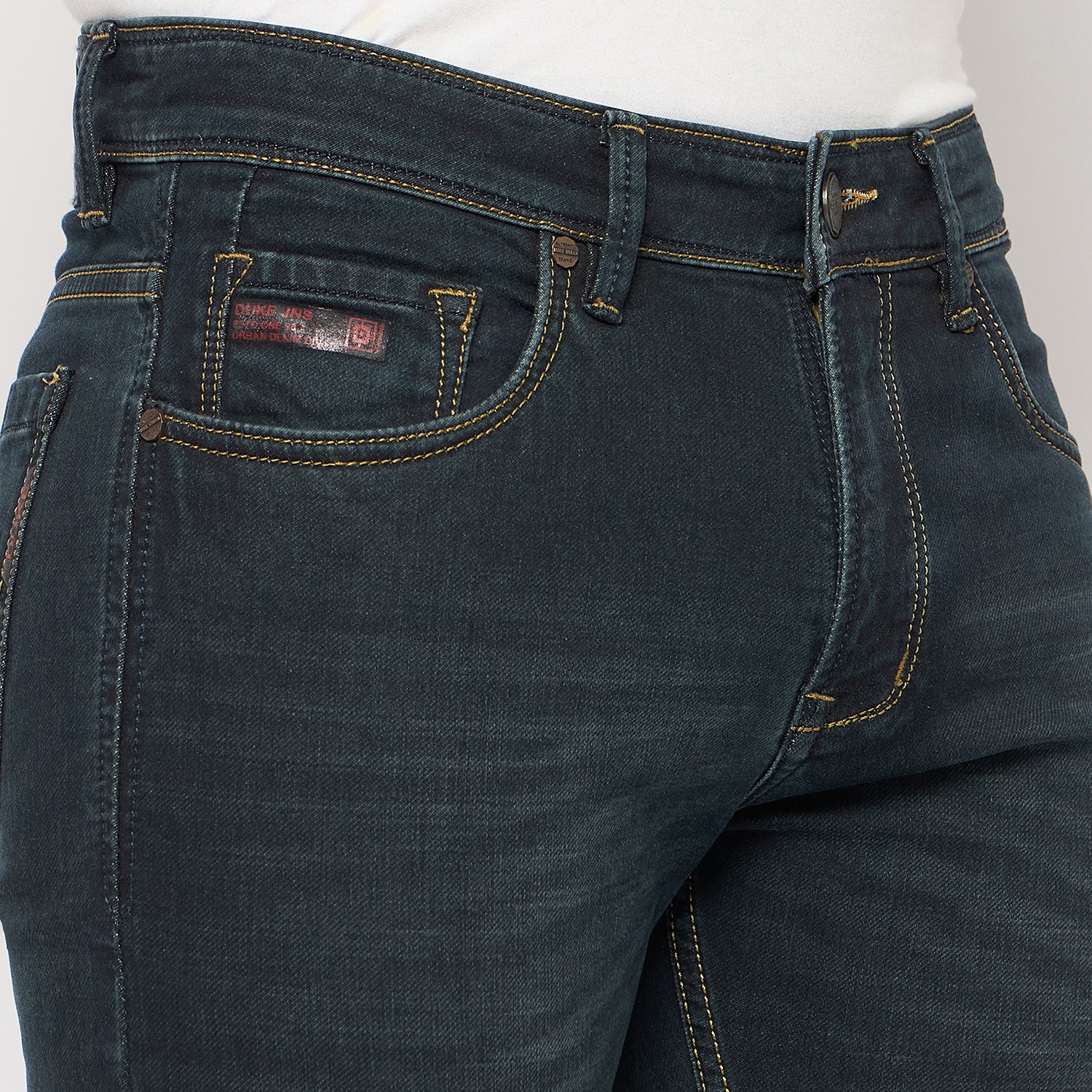 Duke Urban Men Ankle Length Stretchable Jeans (SDD5740A)