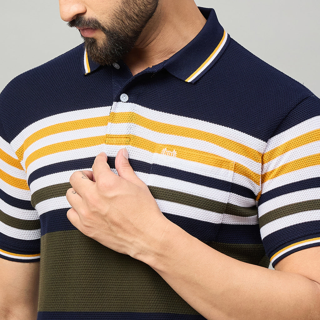 Duke Urban Men Half Sleeve Polo Cotton Tshirt (LF7649)