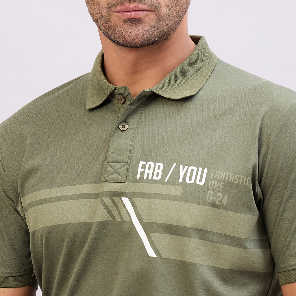 Duke Urban Men Half Sleeve Cotton Polo Tshirt (ON3048)