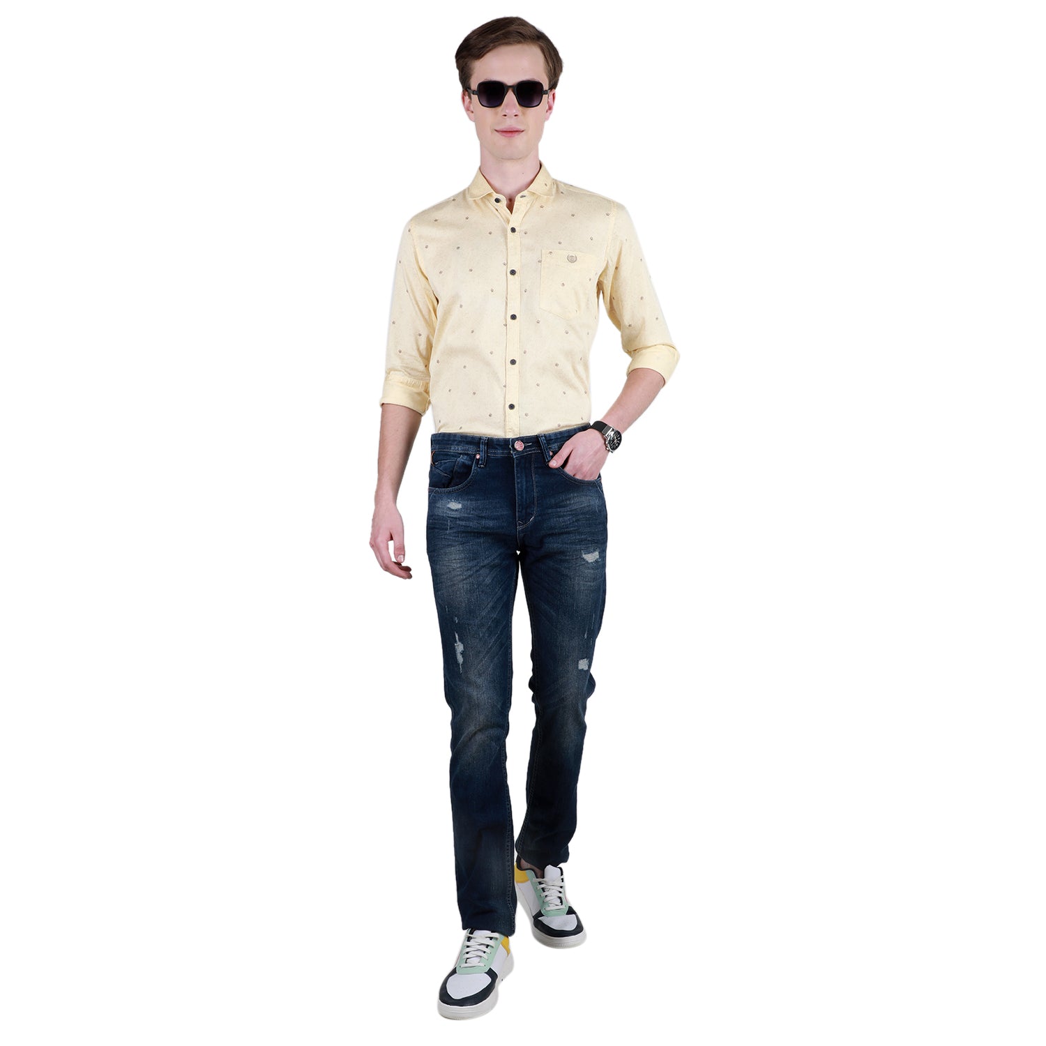 Duke Urban Men Stretchable Slim Fit Jeans (SDD5276)