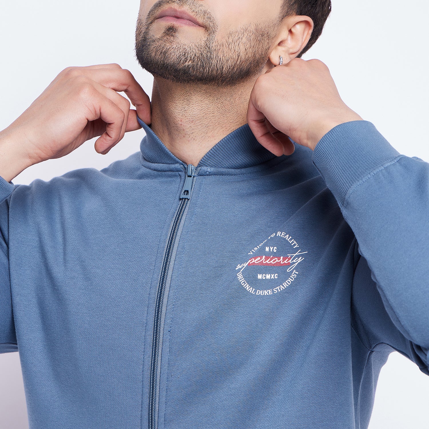 Duke Urban Men Zipper Sweatshirt (LF6294)