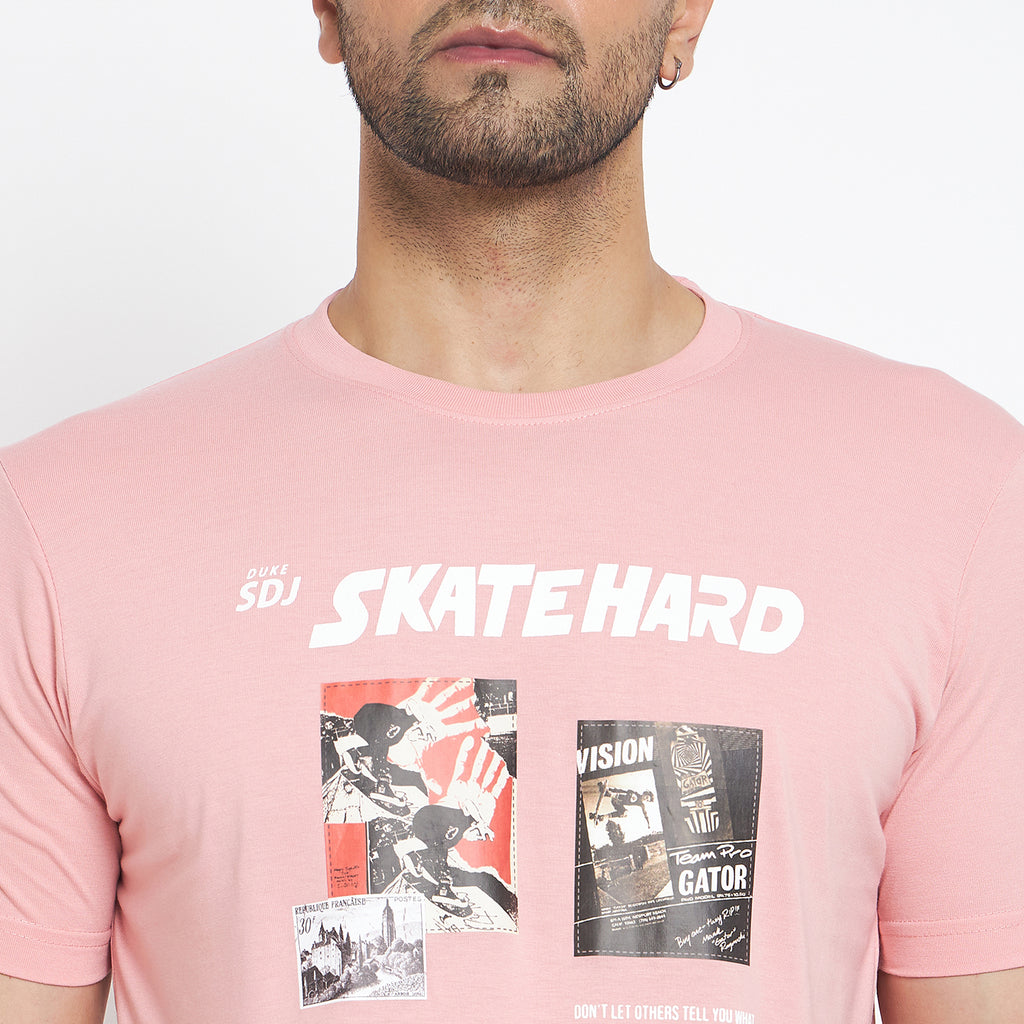 Duke Urban Men Half Sleeve Cotton T-Shirt (LF7056)