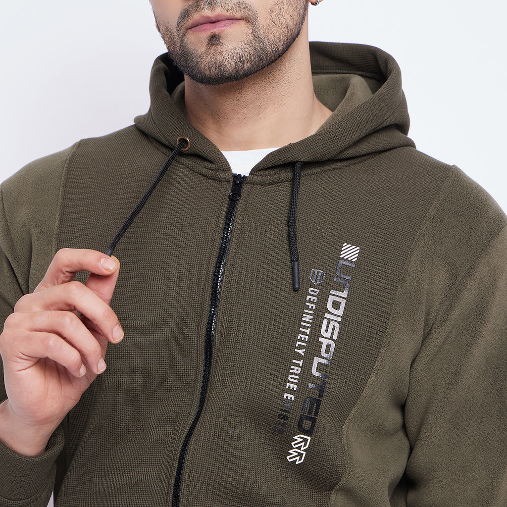 Duke Urban Men Zipper Hooded Sweatshirt (LF6320S)