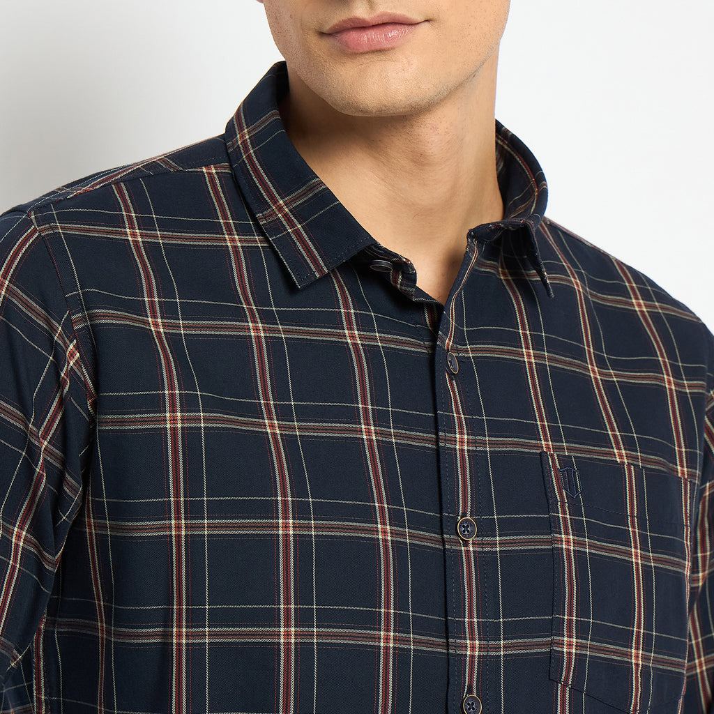 Duke Urban Men Full Sleeve Cotton Shirt (SDO9057)