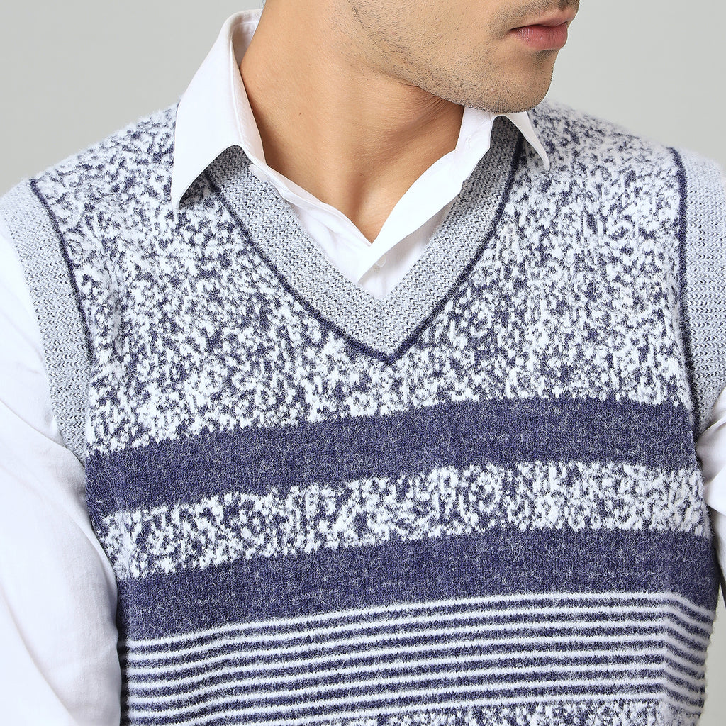 Duke Urban Men V-neck sleeveless sweater (SDS2213)