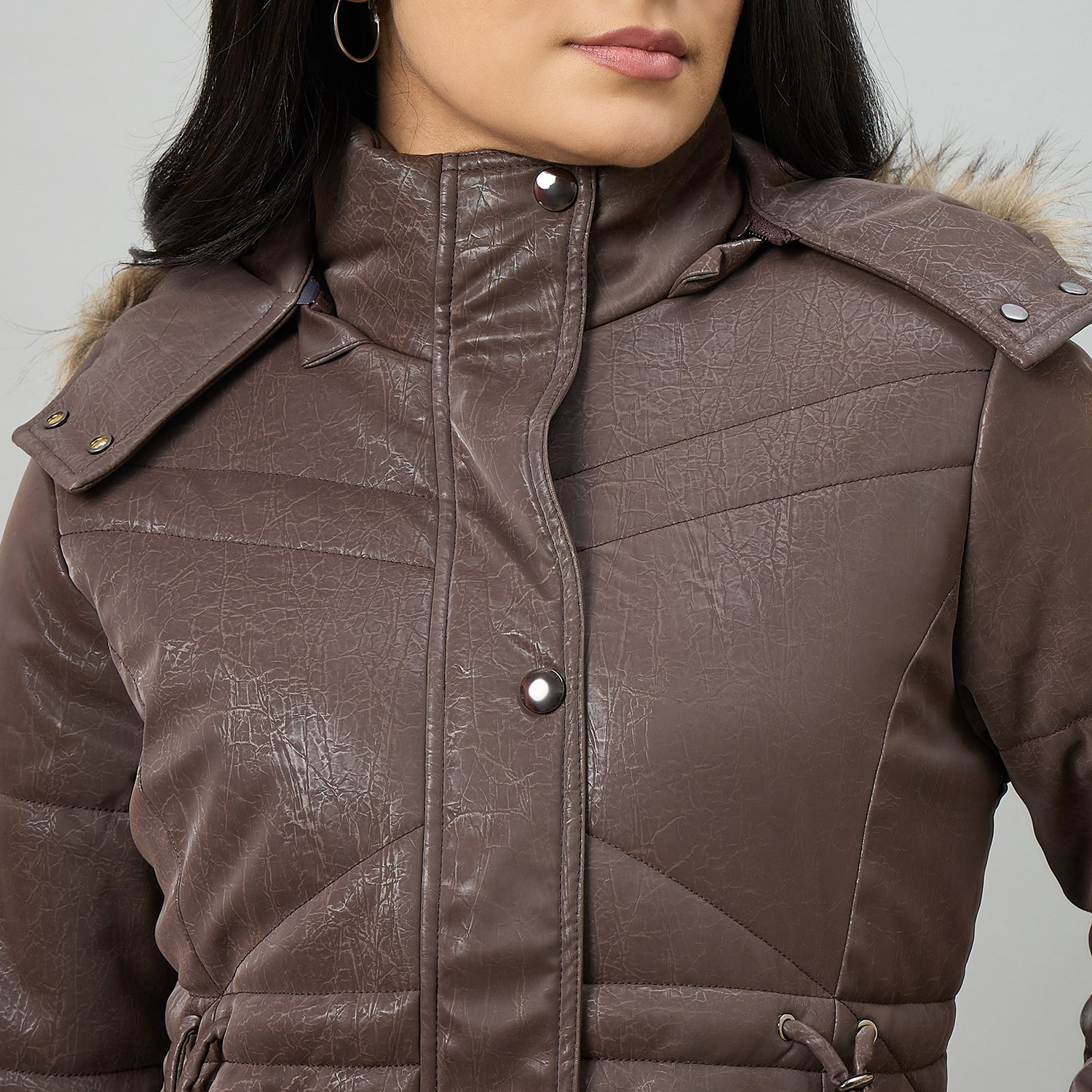 Duke Urban Women Short Style Long Length Jacket (SDZ4275)