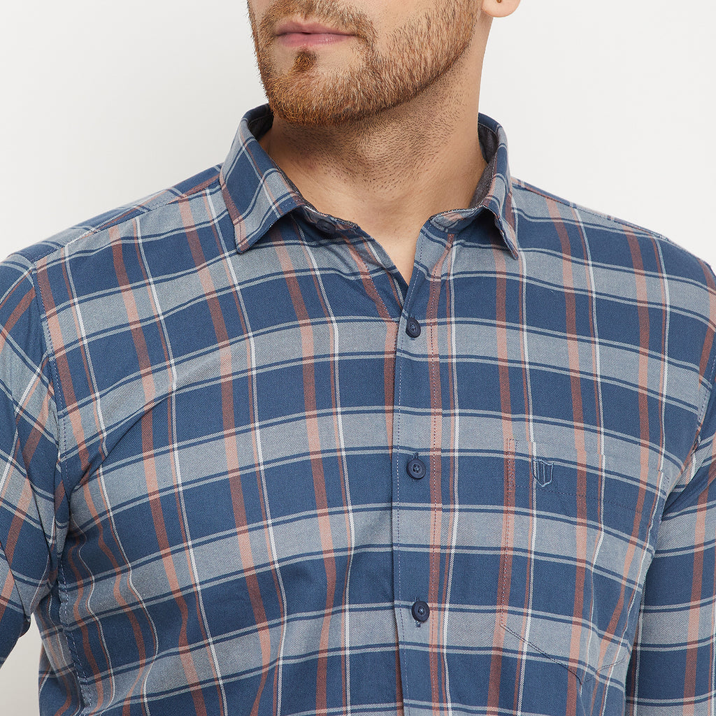 Duke Urban Men Full Sleeve Cotton Shirt (SDO8CKM)