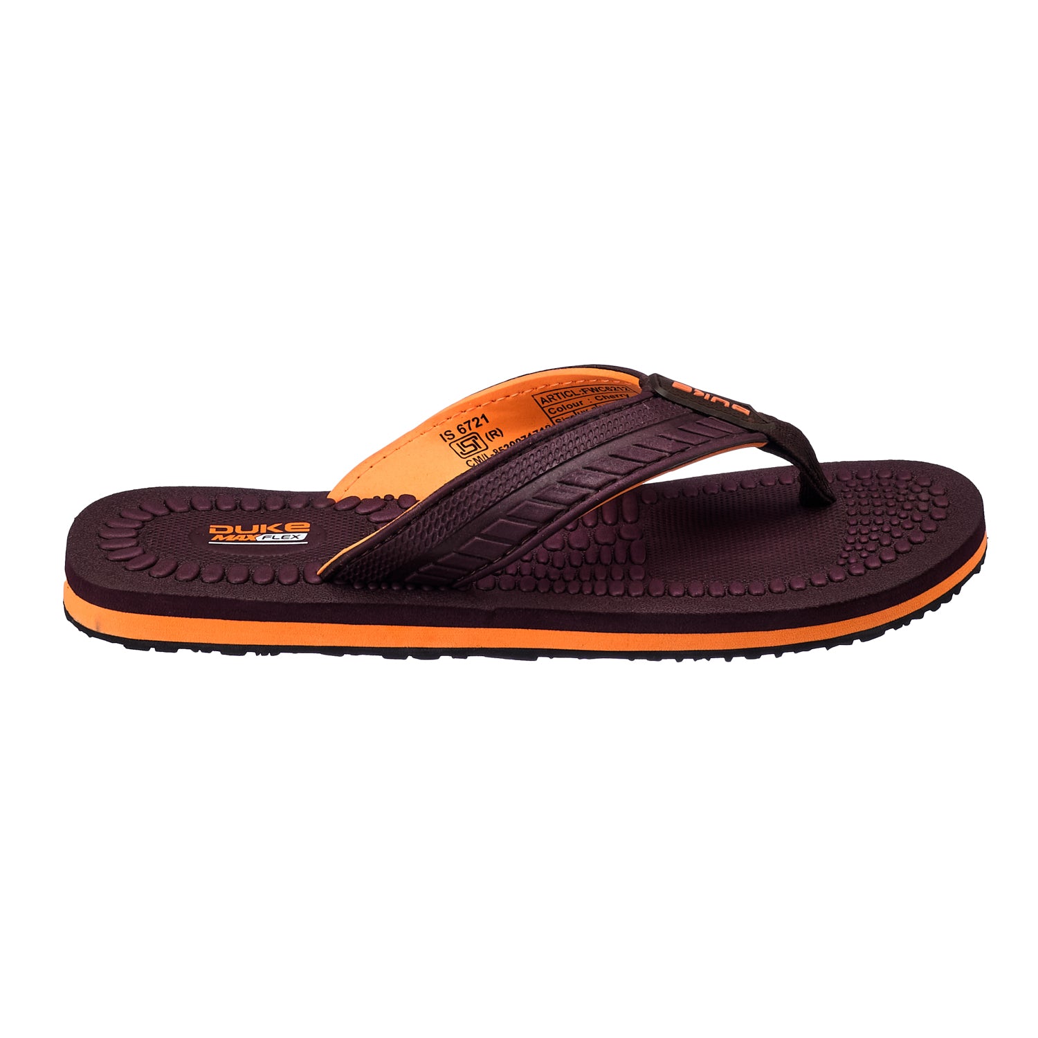 Duke Mens Stonegrip Flip-Flops (FWC6212)