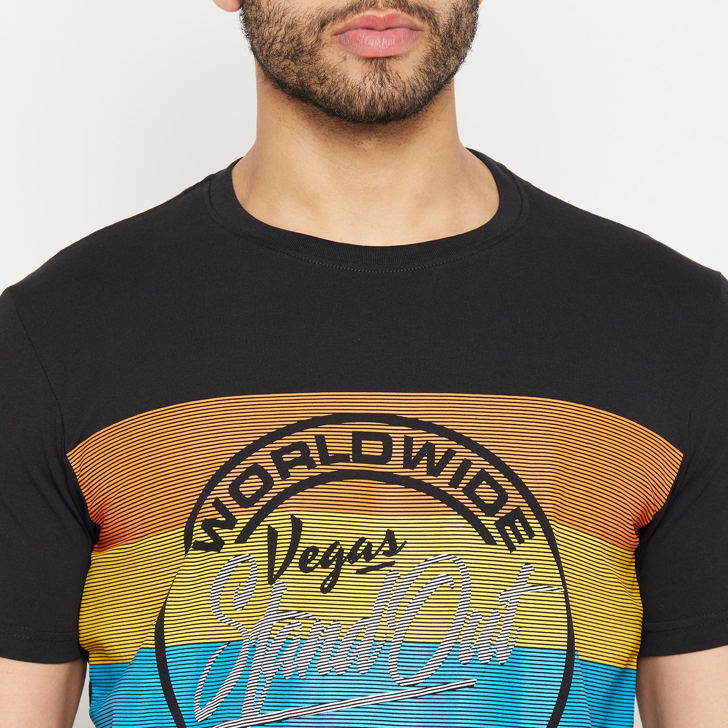 Duke Stardust Men Half Sleeve Round Neck Cotton T-shirt (1082)