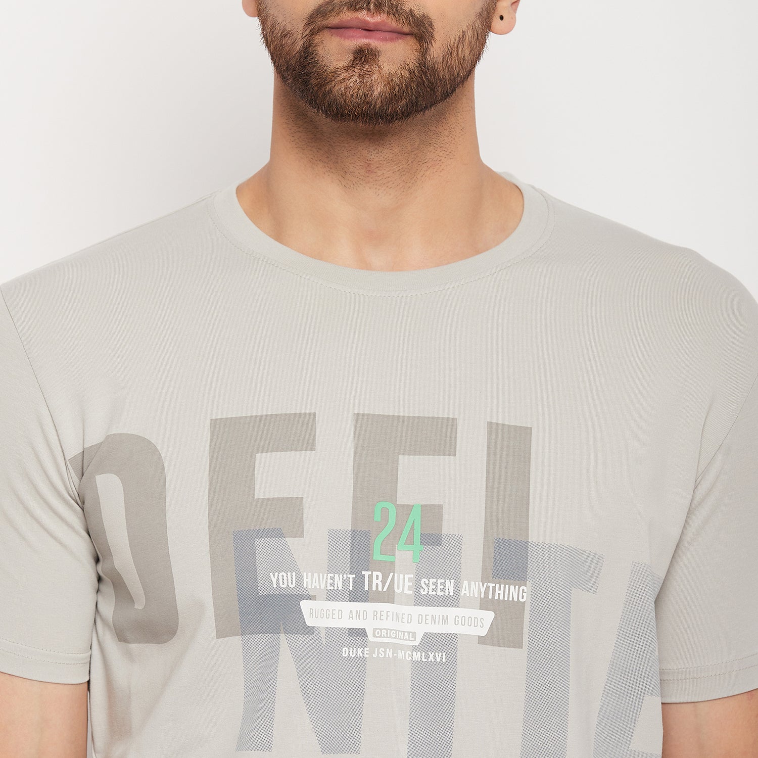 Duke Stardust Men Half Sleeve Cotton T-shirt (1005)