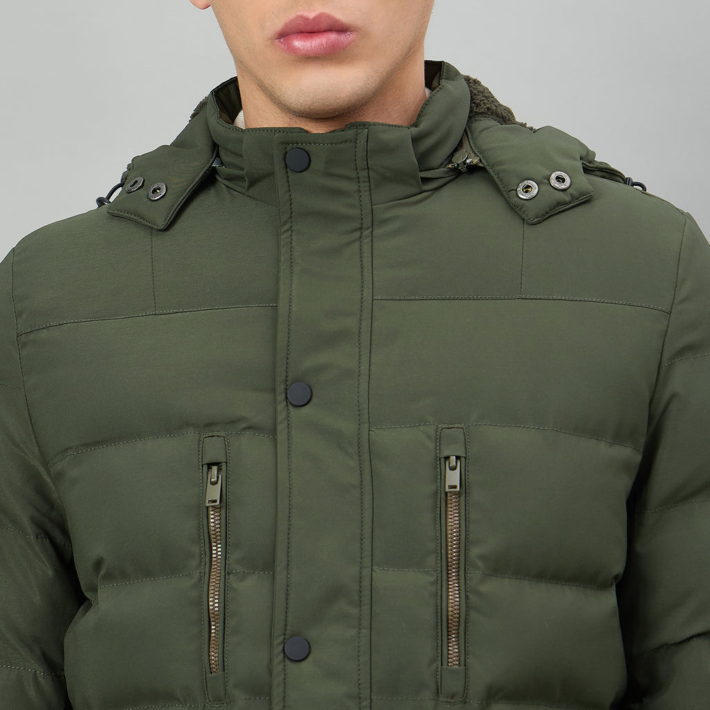 Duke Urban Men Full Sleeve Hooded Jacket (SDZ3276)