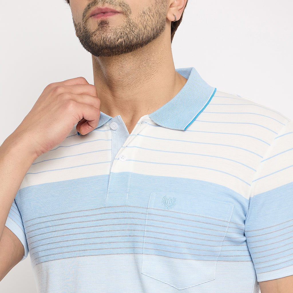 Duke Stardust Men Half Sleeve Cotton T-shirt (LF7256)