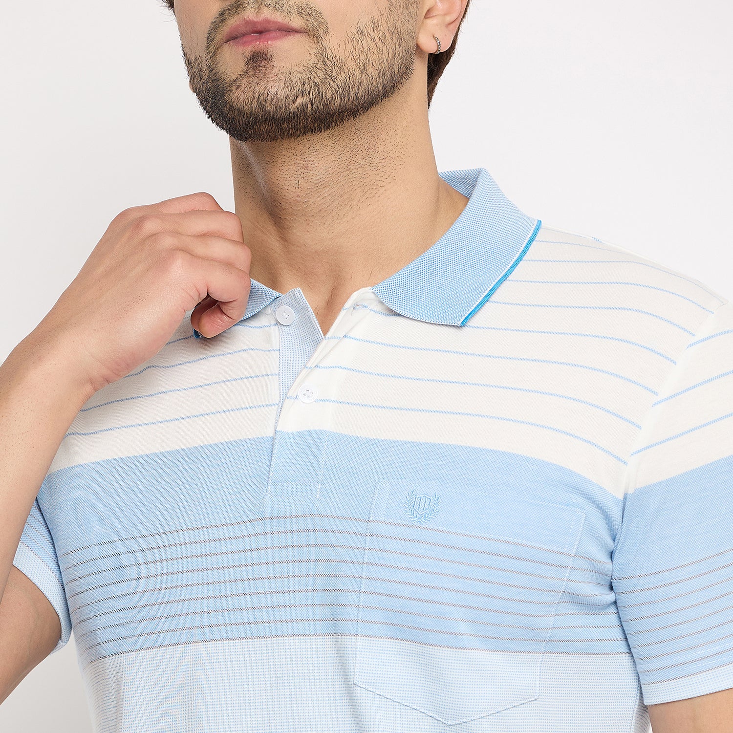 Duke Stardust Men Half Sleeve Cotton T-shirt (LF7256)
