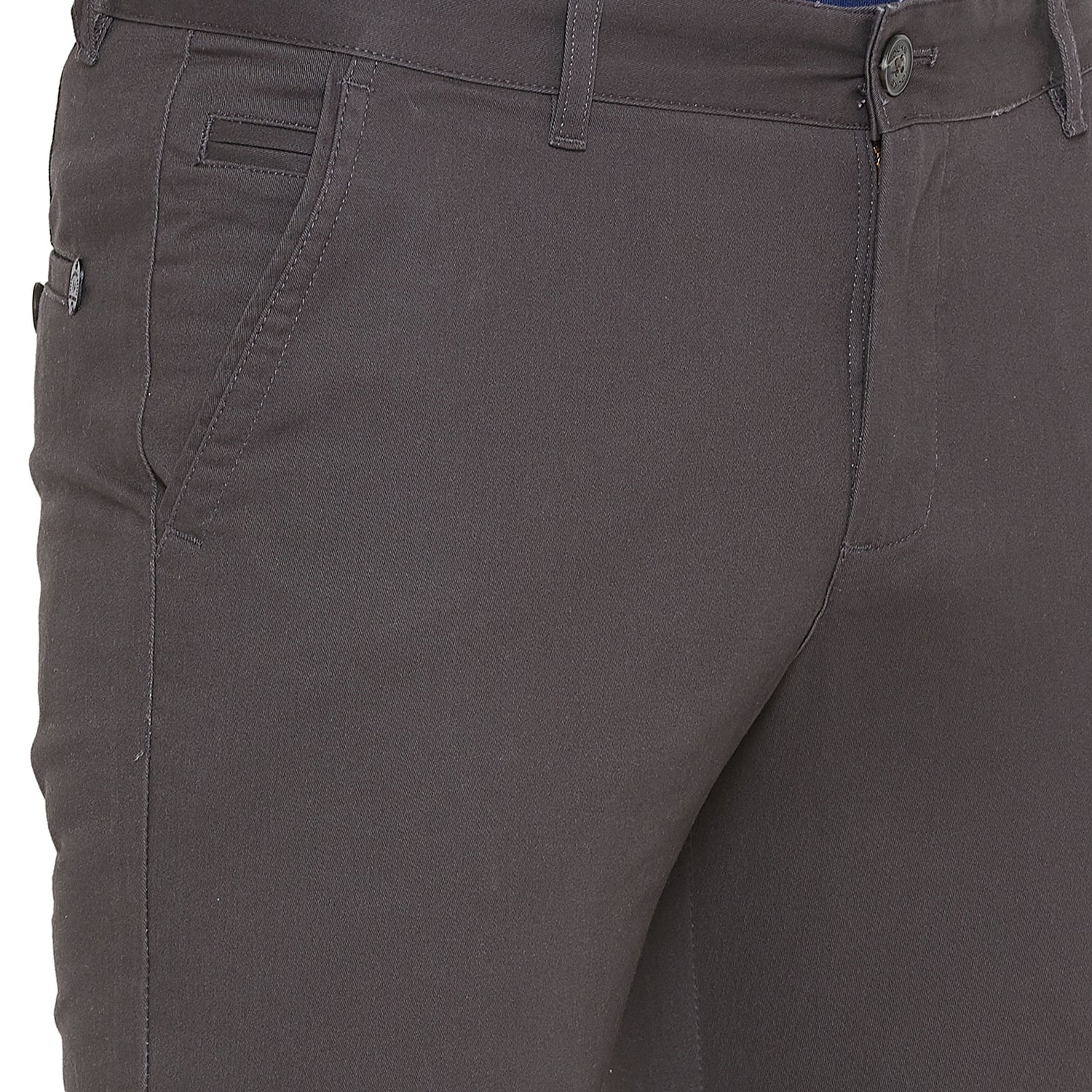 Duke Urban Men Solid Cotton Trousers (SDT4158)