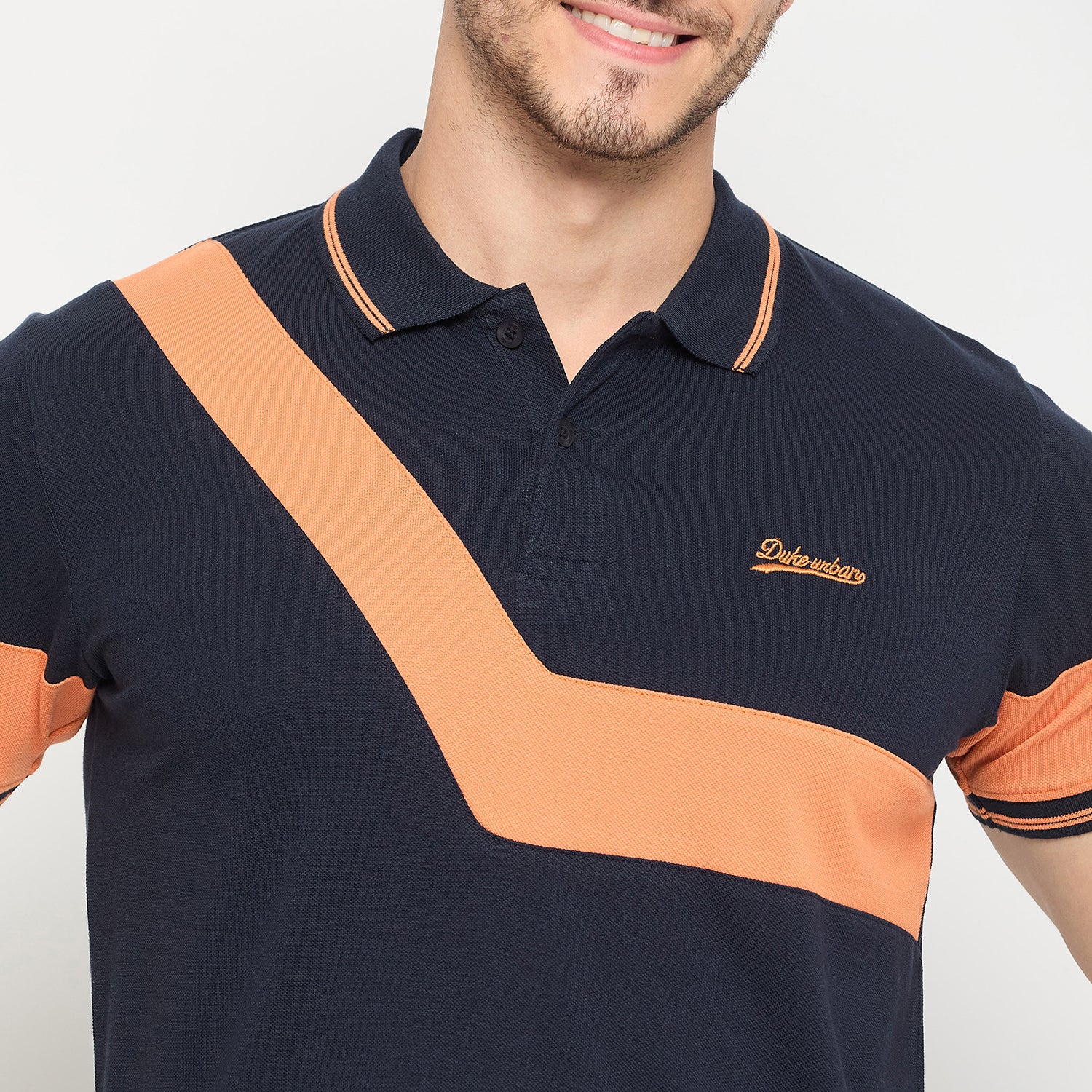 Duke Urban Men Half Sleeve Cotton T-shirt (LF7287)