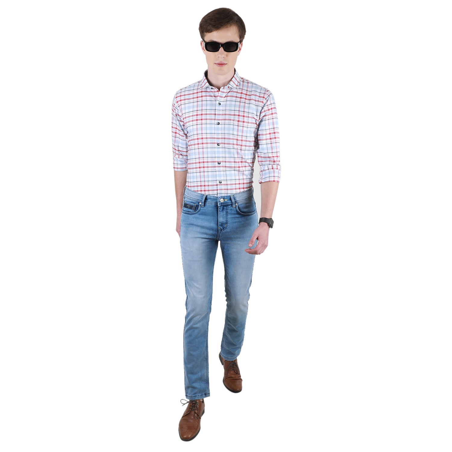 Duke Urban Men Full Sleeve Cotton Shirt (SDO8CKOJ)