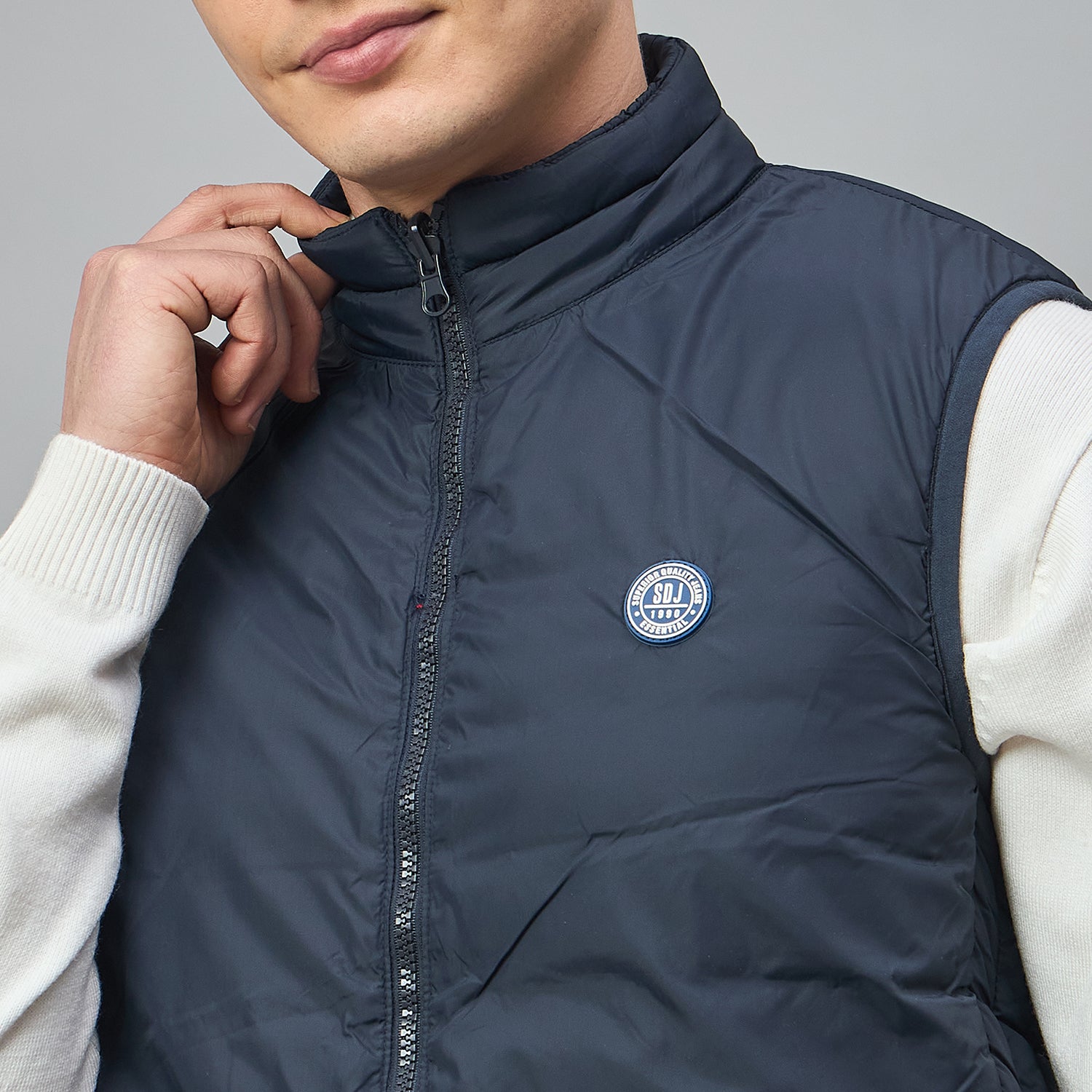 Duke Urban Men Sleeveless Slim Fit Reverisble Jacket (SDZ4092)