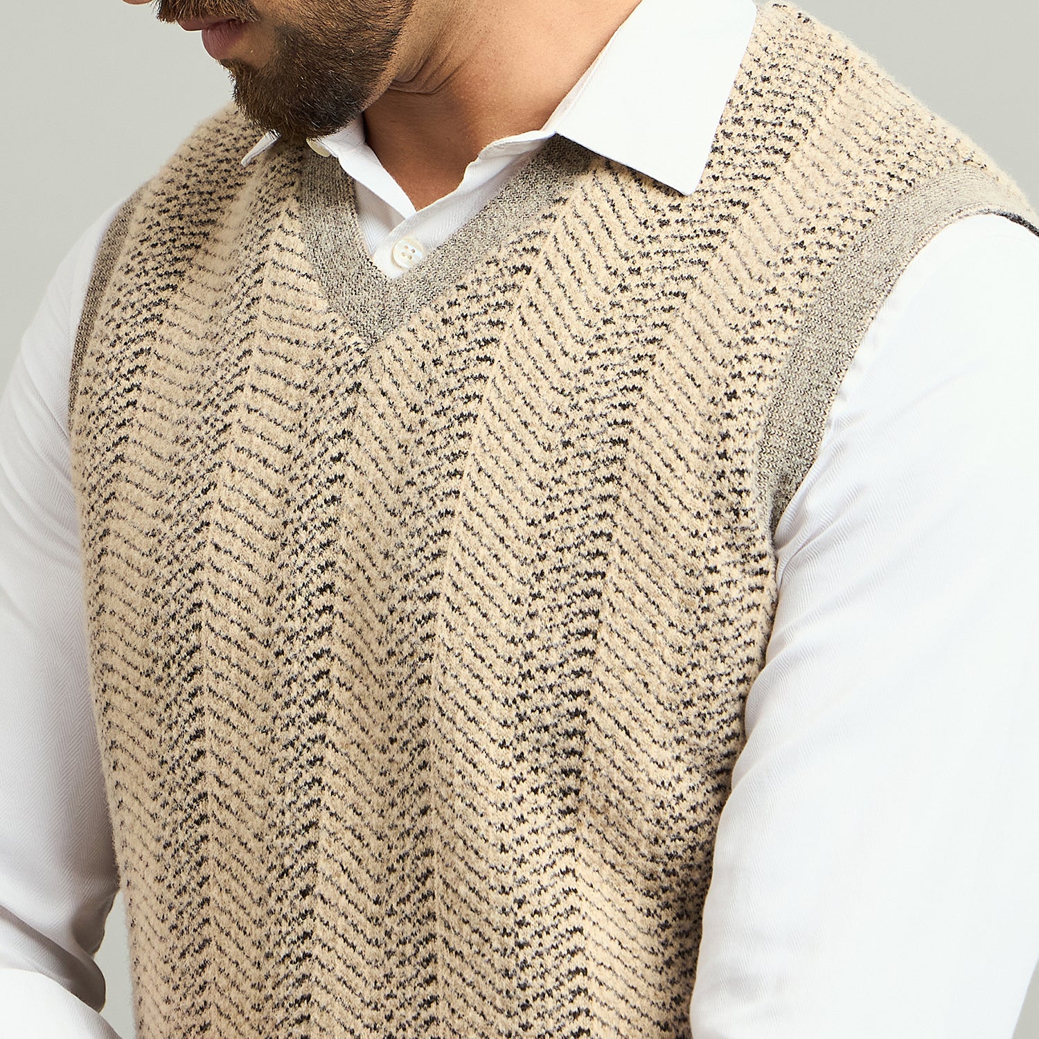 Duke Urban Men V Neck Sleeveless Reversible Sweater (SDS2293)