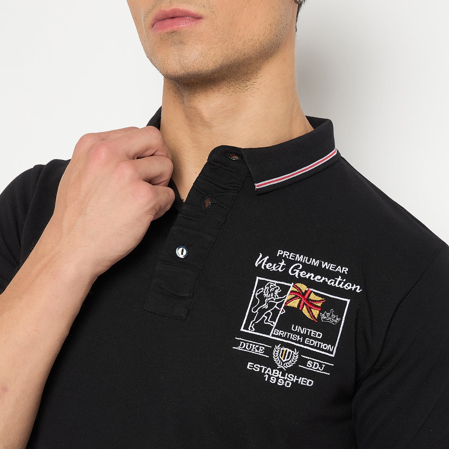 Duke Strardust Men Half Sleeve Cotton T-shirt (LF7043)