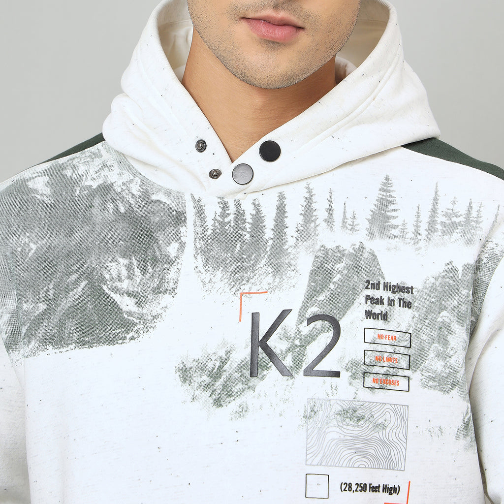 Duke Urban Men Hooded Regular Sweatshirt (LF6354)