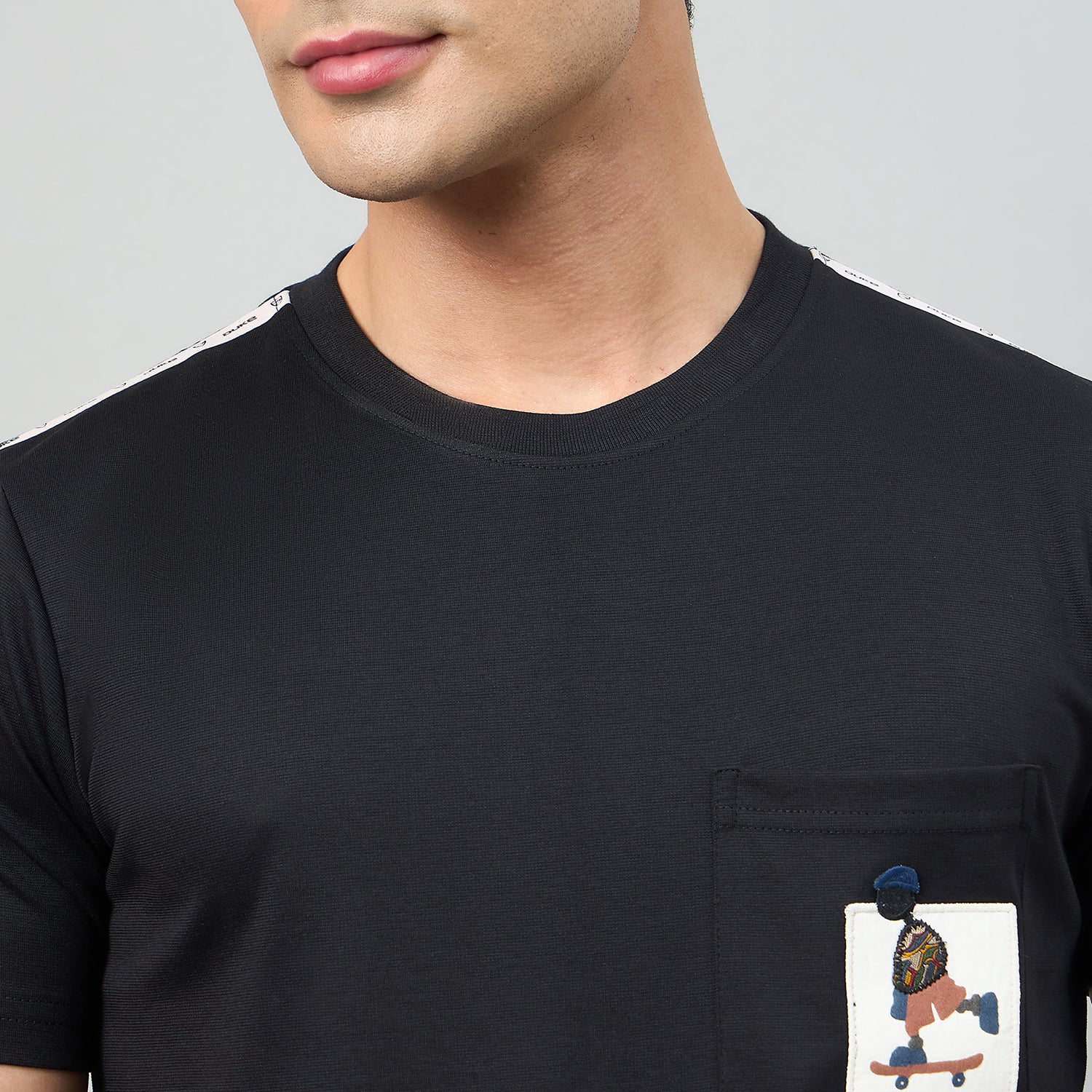 Duke Men Half Sleeve Cotton Smart Fit Casual T-shirt (LF6087A)