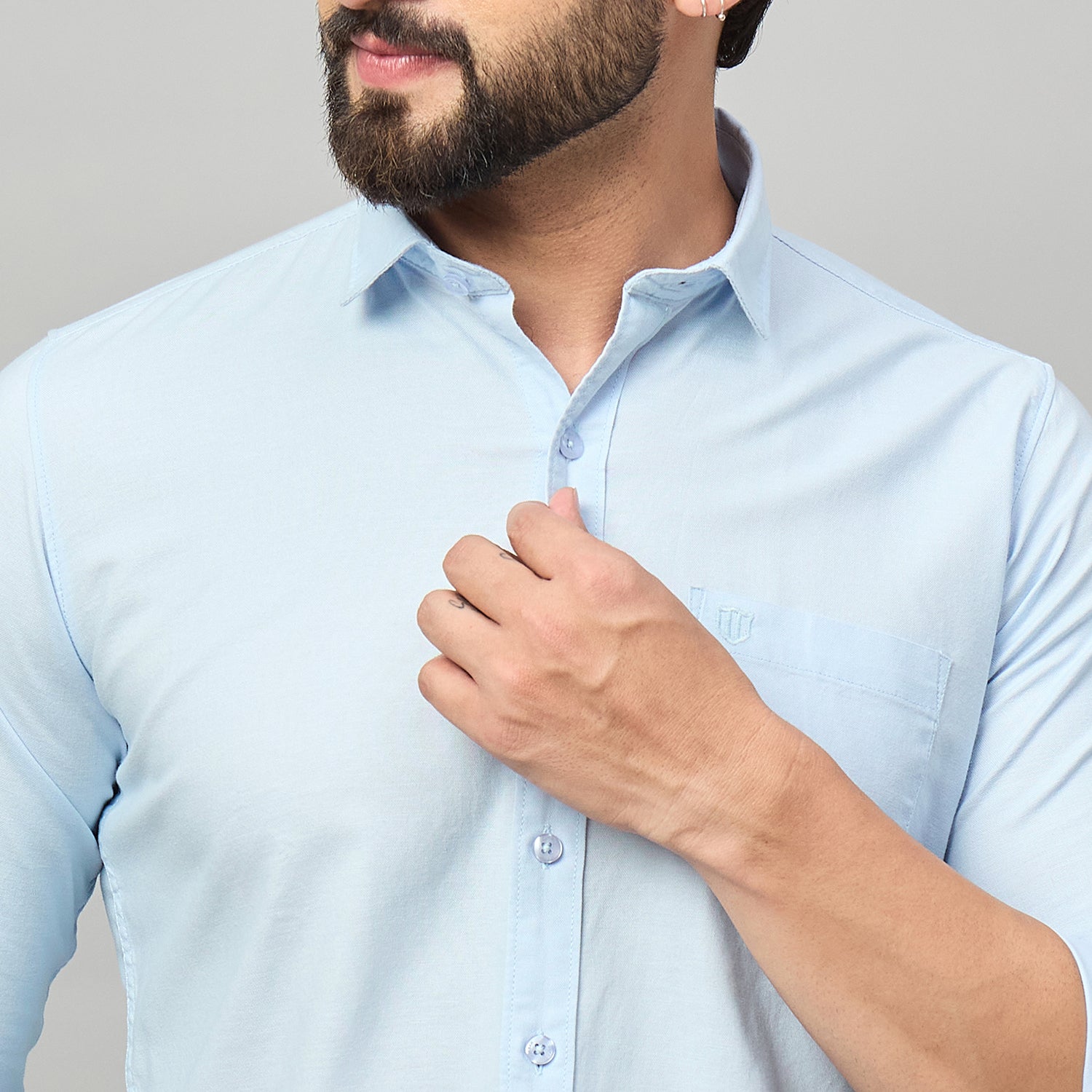 Duke Urban Men Full Sleeve Cotton Shirt (SDO8PLOB)