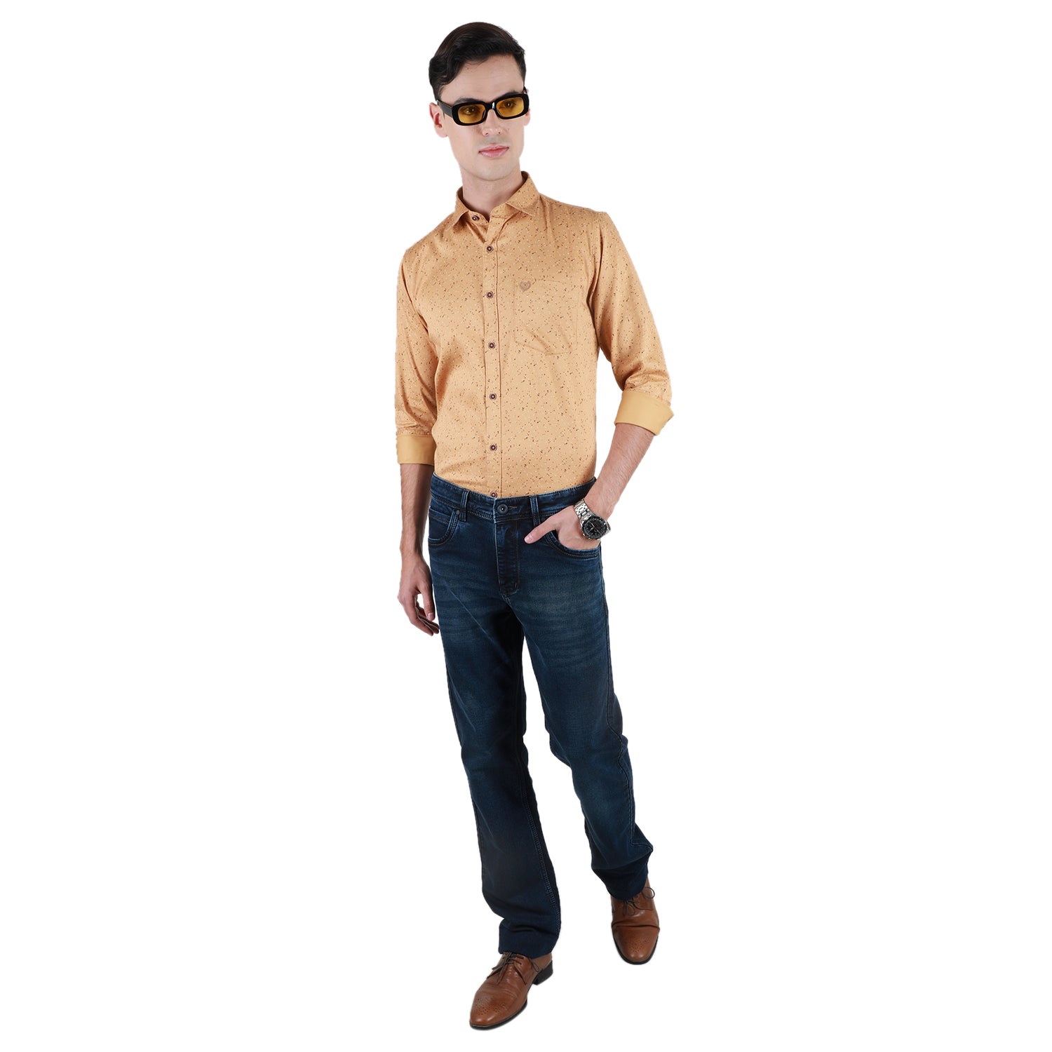Duke Urban Men Full Sleeve Cotton Shirt (SDO6PRTJ)