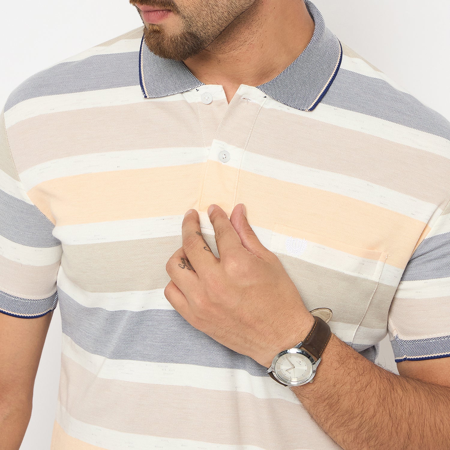 Duke Urban Men Half Sleeve Cotton Tshirt (LF7350)