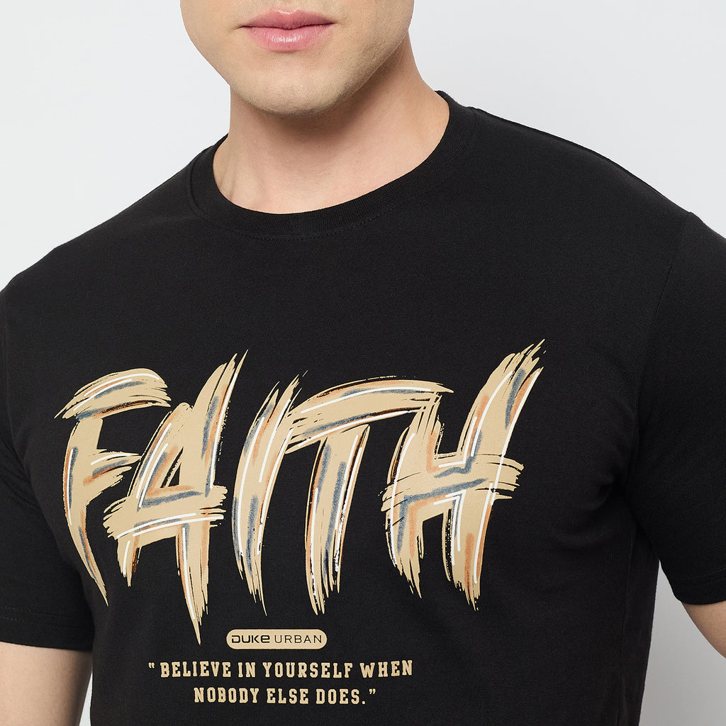 Duke Urban Men Half Sleeve Cotton Tshirt (LF7506)