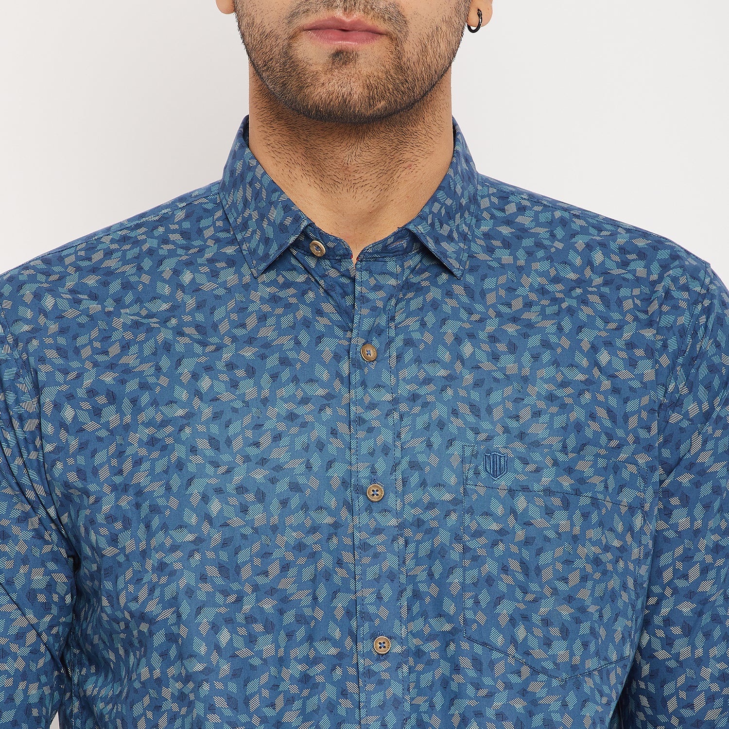 Duke Men Stardust Cotton Full Sleeve Shirt (SDO8PRS)