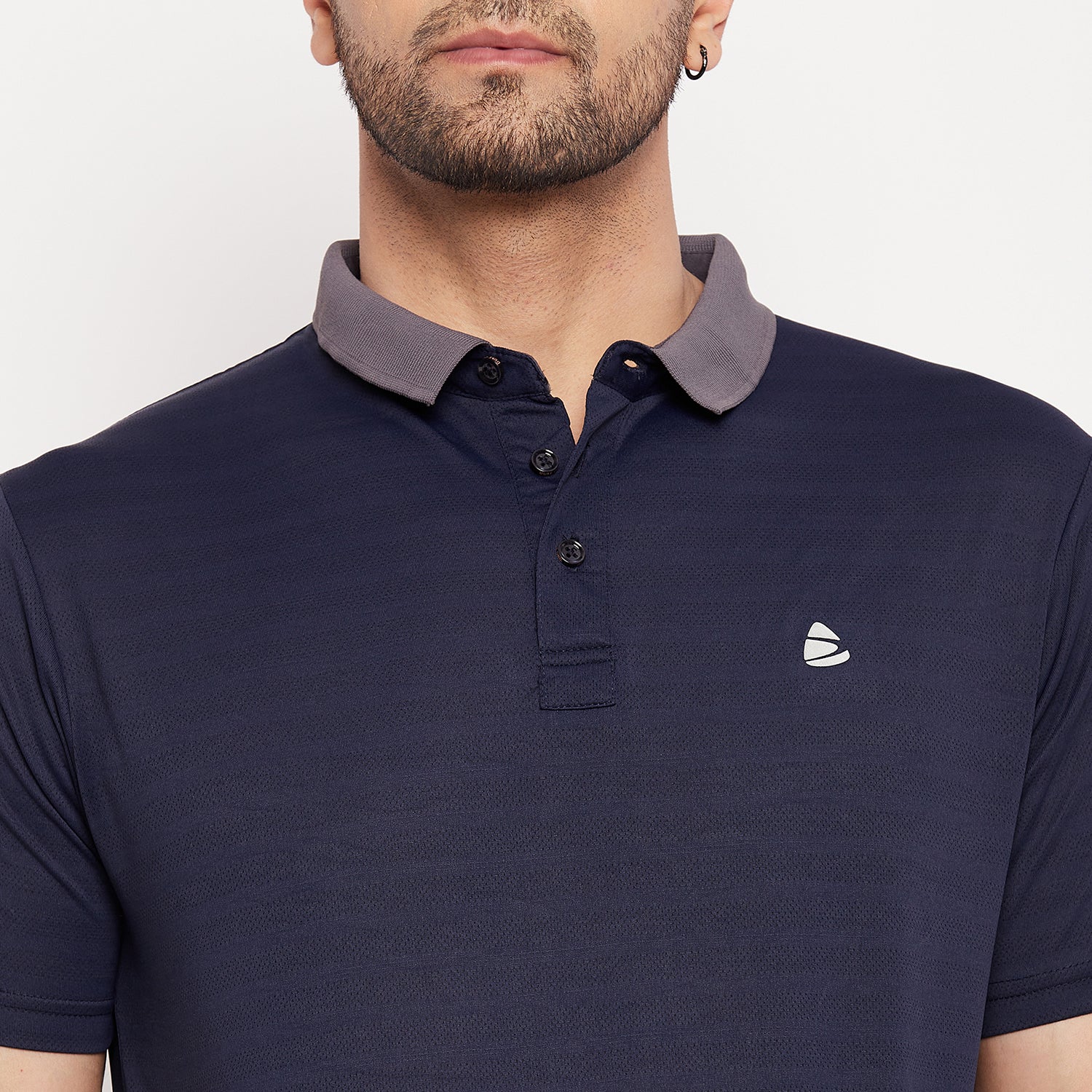 Duke Stardust Men Half Sleeve Polo Neck Cotton T-shirt (1600)