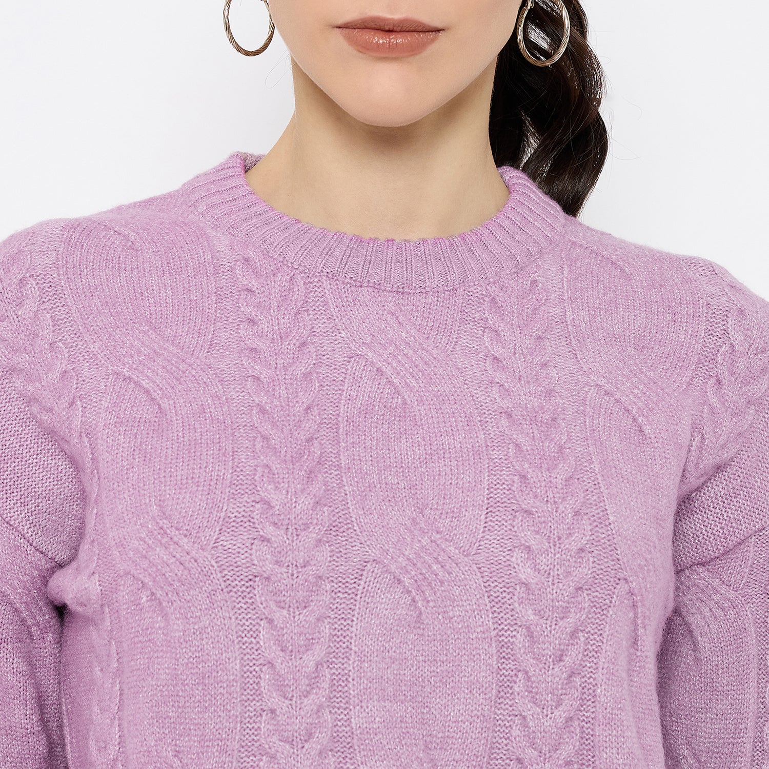 Duke Urban Women Full Sleeve Round Neck Pullover (SDS1369)