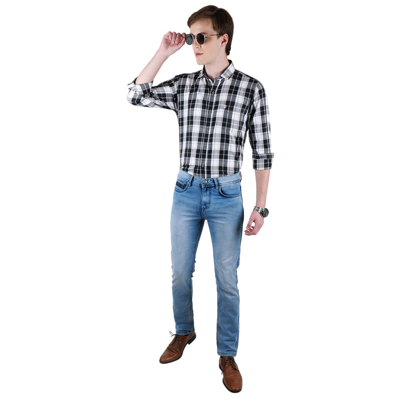 Duke Urban Men Full Sleeve Cotton Shirt (SDO8CKTW)