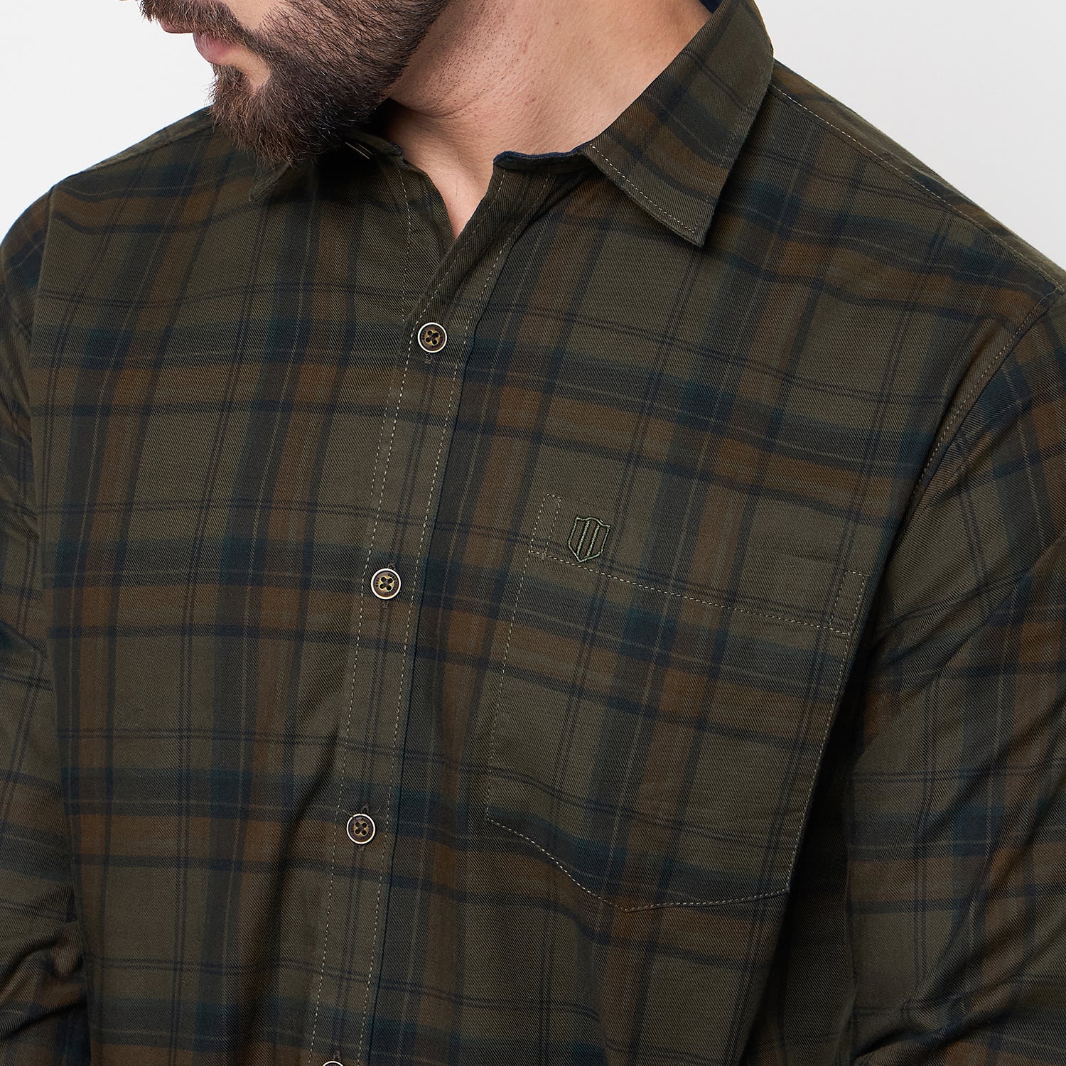 Duke Urban Men Full Sleeve Cotton Shirt (SDO7CKF)