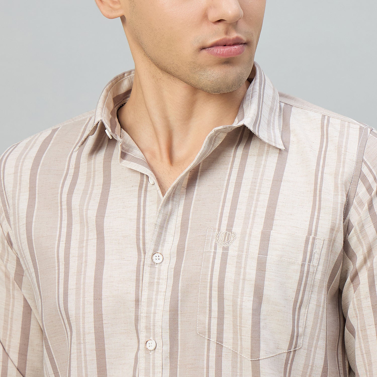 Duke Men Slim Fit Full Sleeve Poplin Cotton Shirt (SDO7PRCO)