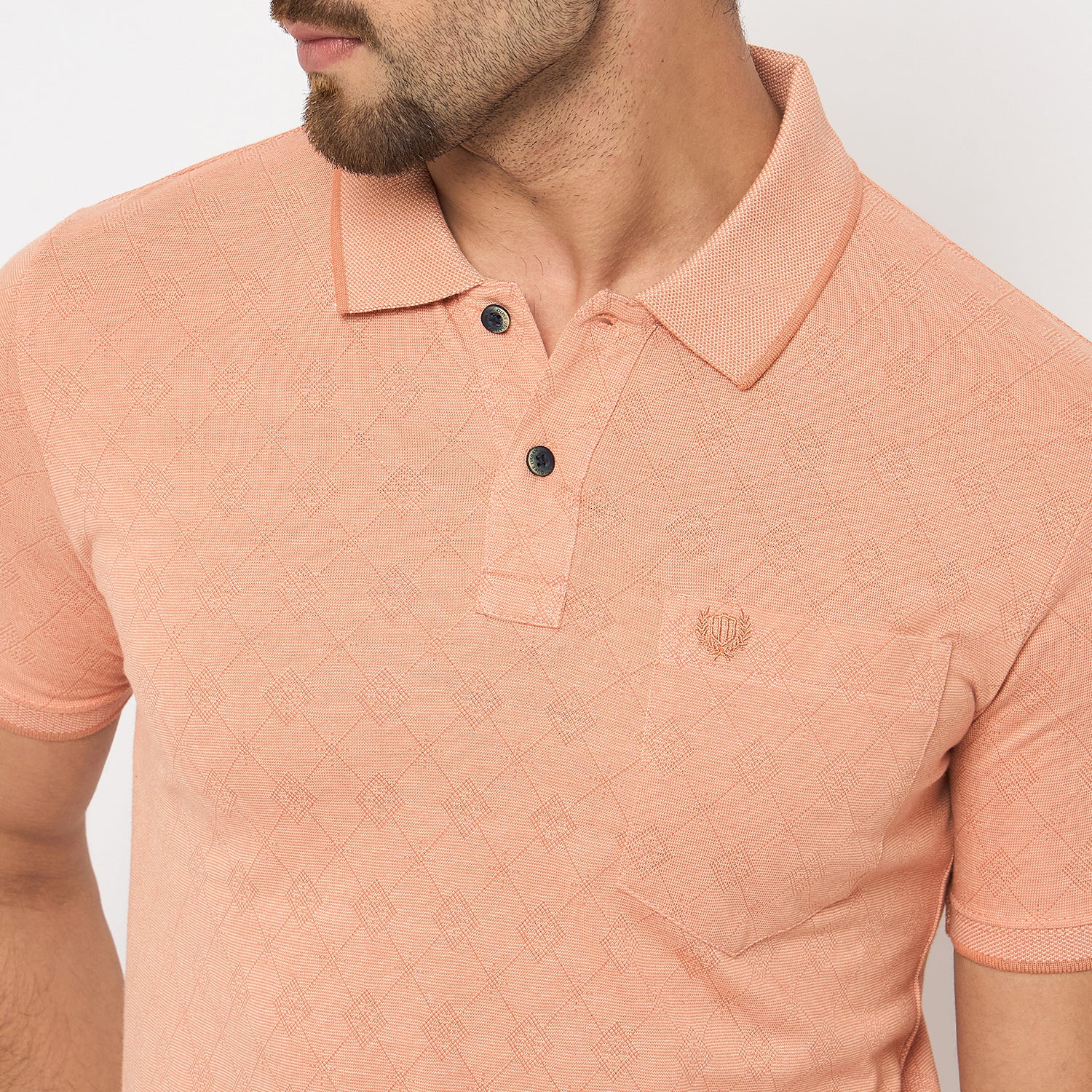 Duke Urban Men Half Sleeve Cotton Tshirt (LF7471)