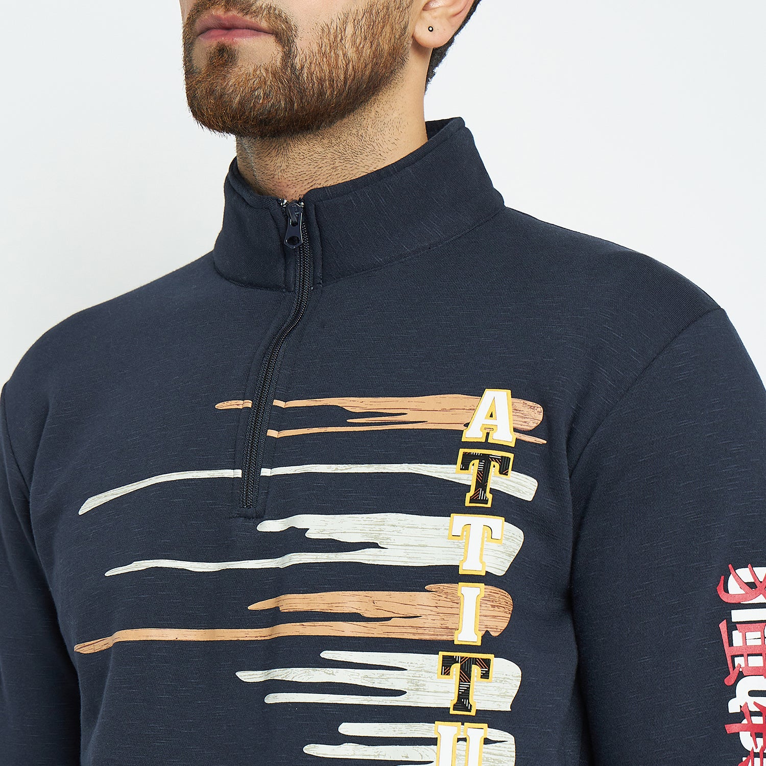 Duke Urban Men High Neck Sweatshirt (LF6237)