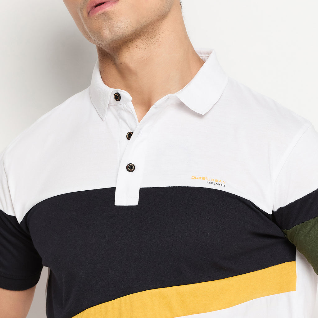 Duke Urban Men Half Sleeve Cotton T-shirt (LF7257)