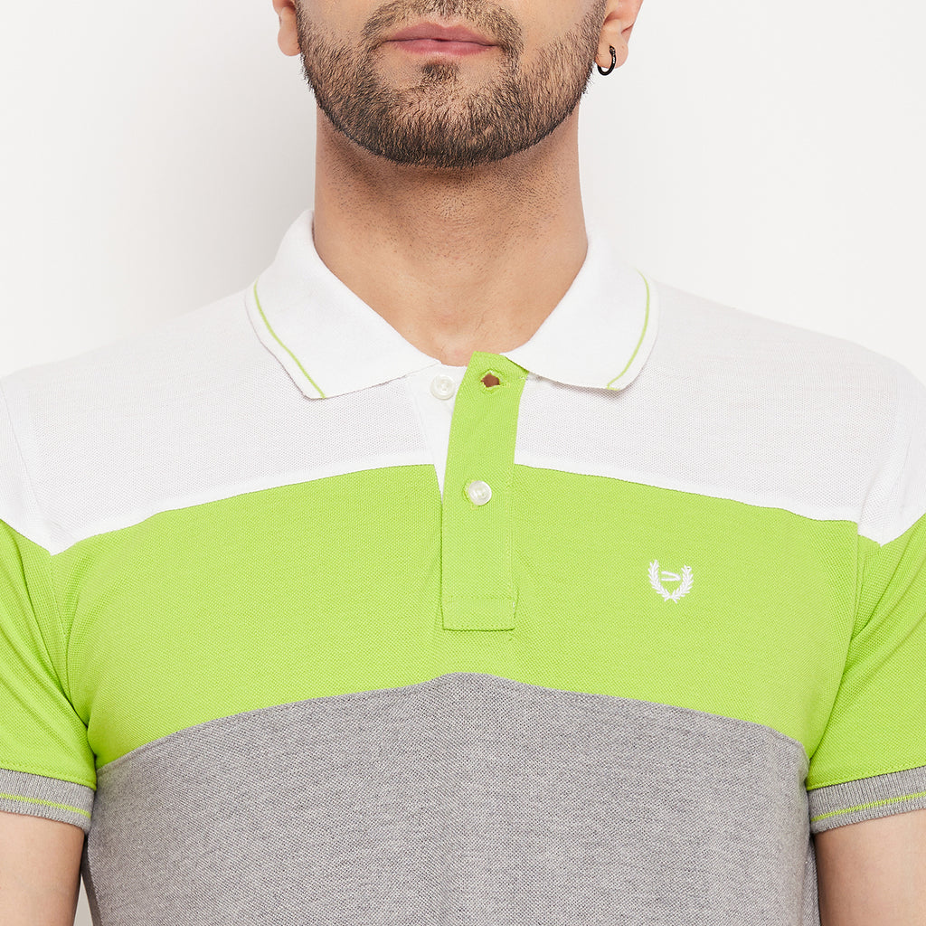 Duke Stardust Men Half Sleeve Polo Neck Cotton T-shirt (4036)