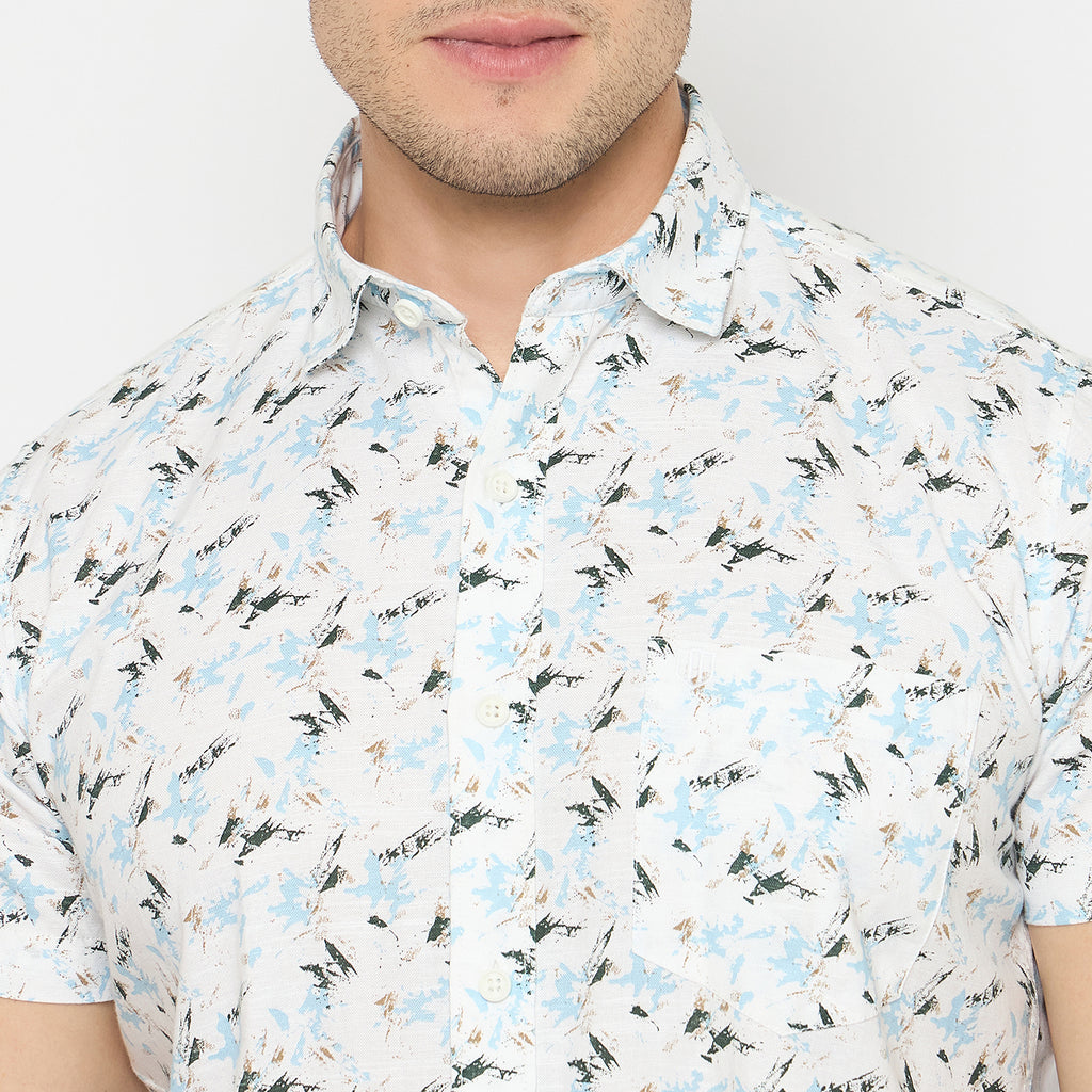 Duke Urban Men Half Sleeve Cotton Shirt (SDO4PRM)