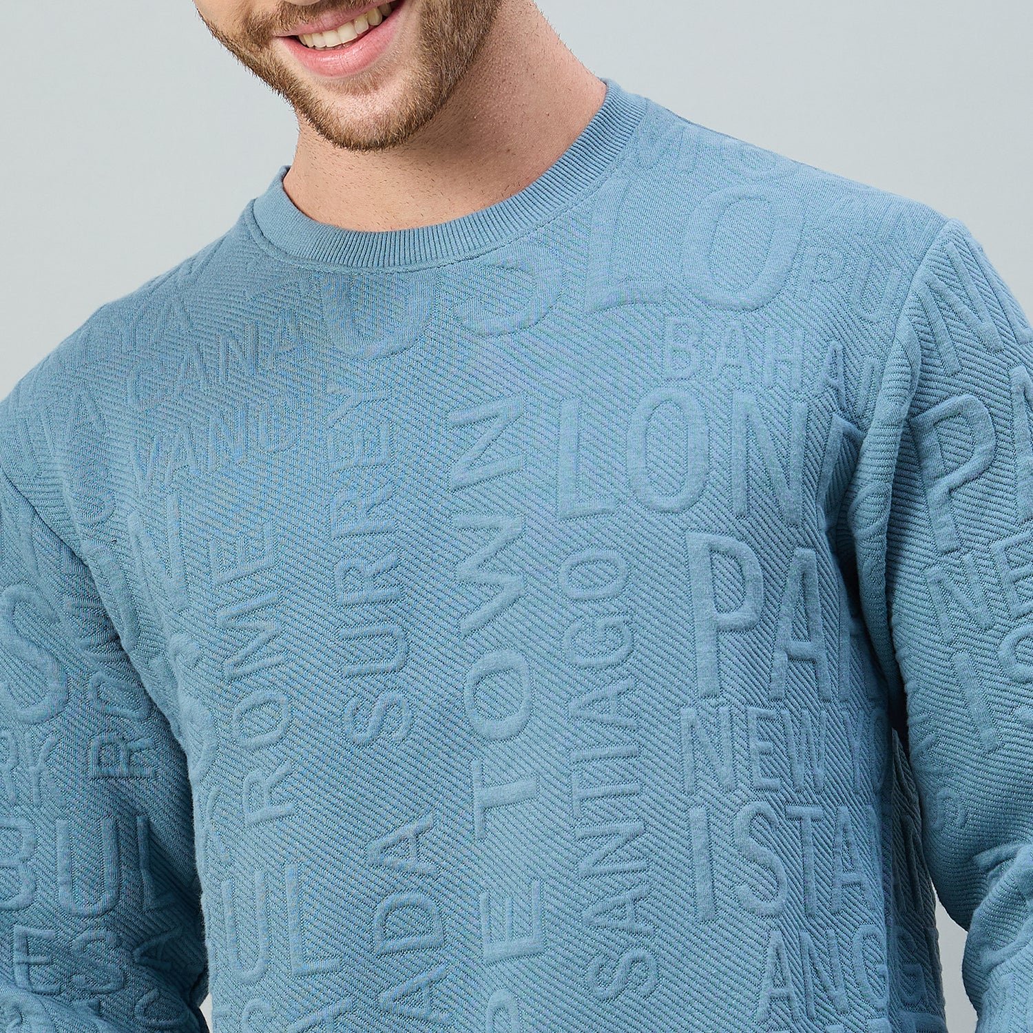 Duke Urban Men Round Neck Regular Sweatshirt (LF6384)