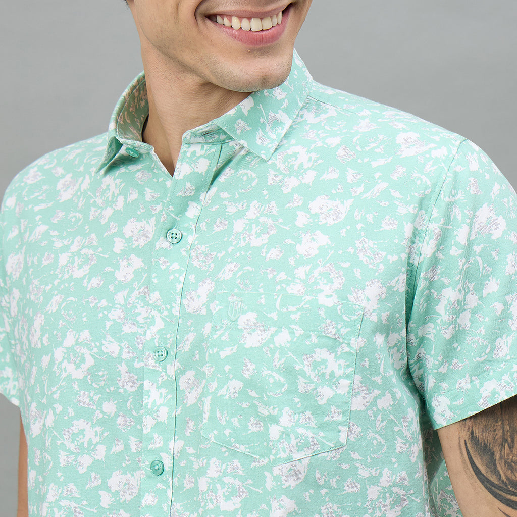 Duke Urban Men Short Style Casual Half Sleeve Shirt (SDO4PRAK)