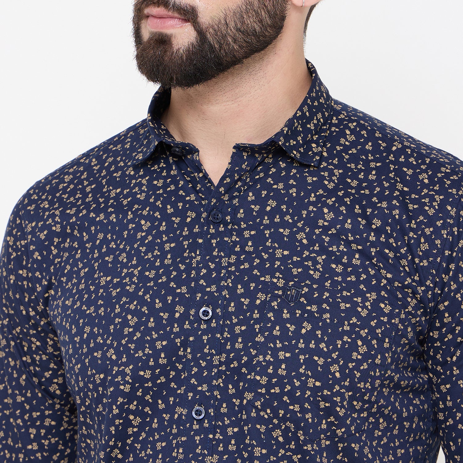 Duke Urban Men Full Sleeve Cotton Shirt (SDO8PRH)
